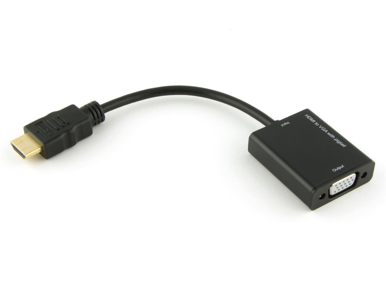 mengsel Conciërge Anekdote Vivid AV HDMI to VGA Inline Video Converter at Cables N More