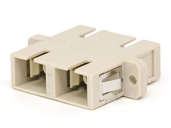 Picture of SC Multimode Duplex Fiber Adapter - PC (Physical Contact)