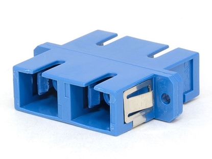 Picture of SC Singlemode Duplex Fiber Adapter - PC (Physical Contact)
