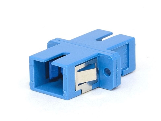 Picture of SC Singlemode Simplex Fiber Adapter - PC (Physical Contact)