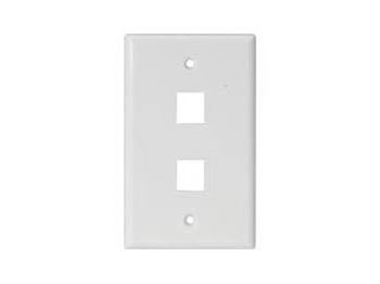Picture of Keystone Plate Double White