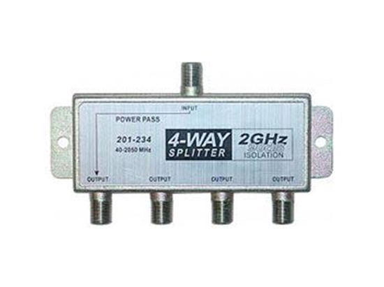 Picture of 2.4 Ghz 90dB F Splitter 4 Way