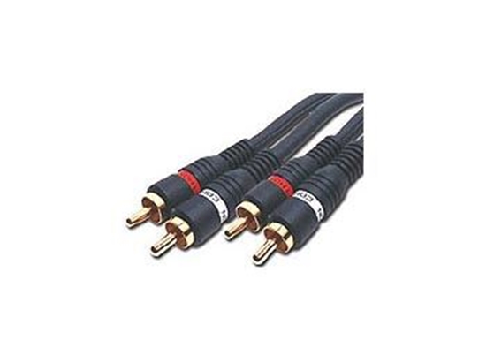 Picture of Dual RCA M/M Python Audio Cable - 3 ft
