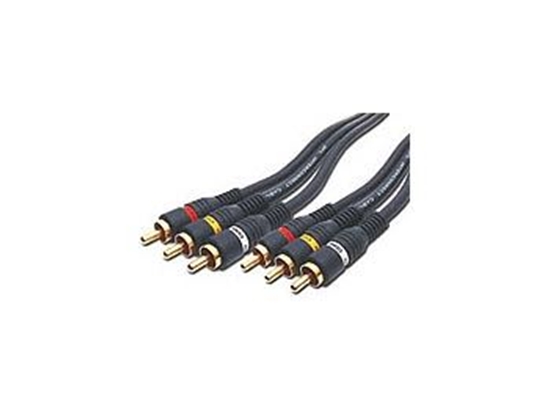 Picture of Triple RCA M/M Python Audio/Video Cable - 3 ft