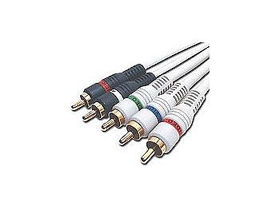 Picture of Component Video plus RCA Audio Cable - 3 ft