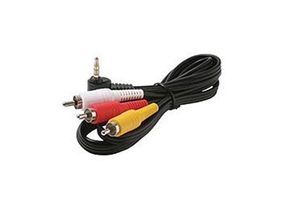 Picture of Triple RCA to 3.5 mm Camcorder Cable - 6 ft