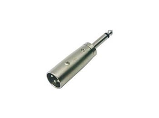 Picture of XLR M to 1/4" Mono M Adapter