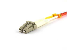 Picture of 1 m Multimode Duplex Fiber Optic Patch Cable (62.5/125) - LC to LC