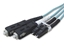 Picture of 3 m Multimode Duplex Fiber Optic Patch Cable (50/125) OM3 Aqua - Laser Opt - LC to SC