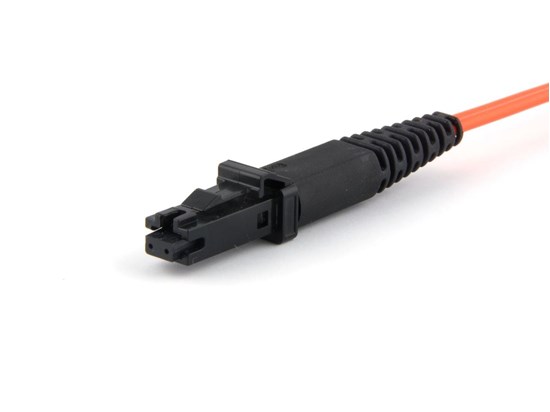 Picture of 2 m Multimode Duplex Fiber Optic Patch Cable (50/125) - MTRJ to MTRJ