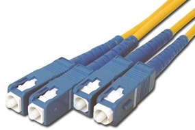Picture of 10 m Singlemode Duplex Fiber Optic Patch Cable (9/125) - SC to SC