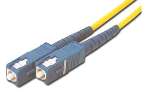 Picture of 1 m Singlemode Simplex Fiber Optic Patch Cable (9/125) - SC to SC