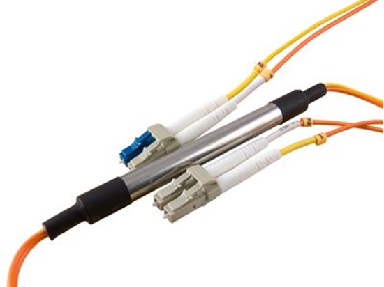 Picture of 1 m Mode Conditioning Duplex Fiber Optic Patch Cable (62.5/125) - LC to LC