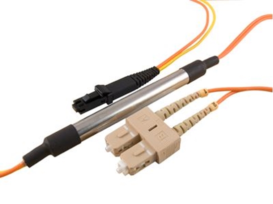 Picture of 4 m Mode Conditioning Duplex Fiber Optic Patch Cable (62.5/125) - SC (equip.) to MTRJ