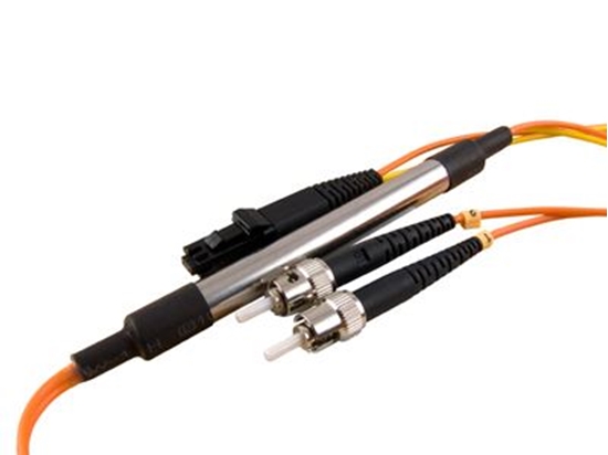 Picture of 1 m Mode Conditioning Duplex Fiber Optic Patch Cable (62.5/125) - MTRJ (equip.) to ST