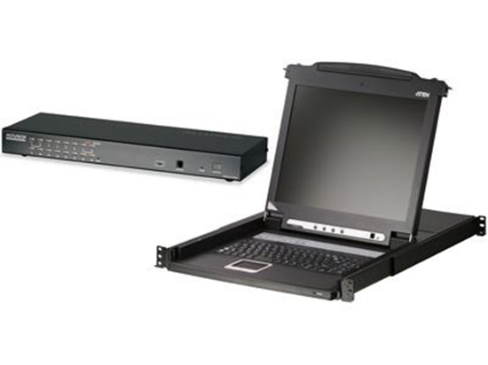 Picture of 17" LCD Integrated Console and 16-port Cat5 IP KVM Bundle