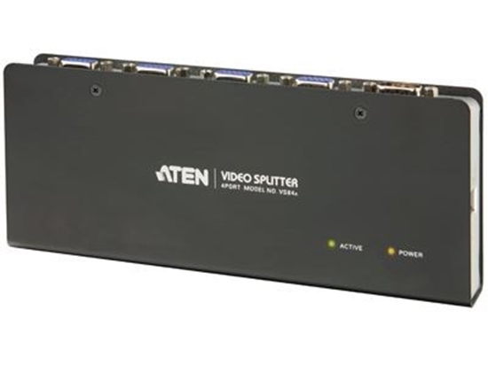 Picture of 4-port VGA Video Splitter w/ wall mount kit