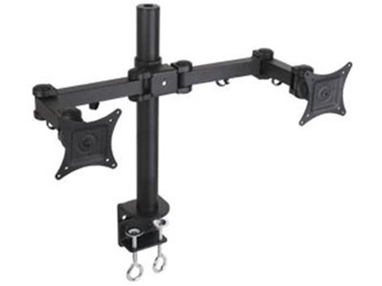 Picture of 13" to 27" Dual LCD Monitor Desk Mount