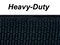 Picture of 36 x 1 1/2 Inch Heavy Duty Black Cinch Strap - 2 Pack