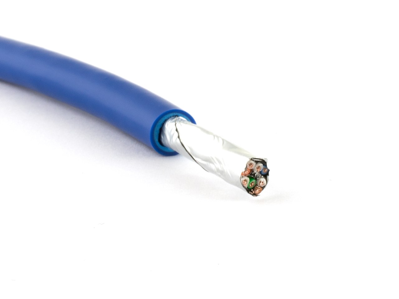 Networx Cat 6A Shielded Network Patch Cable - 50 ft