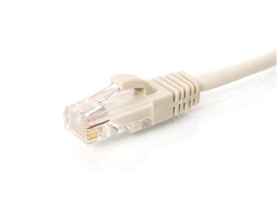 Picture of Gray Booted Cat5e Crossover Patch Cable - 5 ft