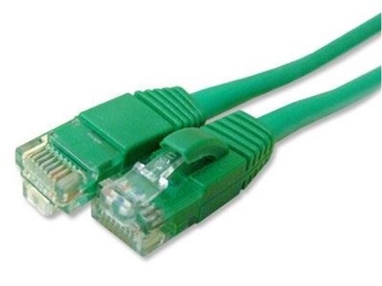 Picture of Green Booted CAT6 Network Patch Cable - 5 ft