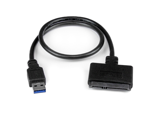 Picture of USB 3.0 to 2.5” SATA III Hard Drive Adapter Cable w/ UASP – SATA to USB 3.0 Converter for SSD / HDD