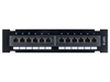 Picture of CAT6 Patch Panel - 12 Port, Wall Mount