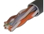 Picture of Comtran CAT5e Bulk Network Cable - Solid, Plenum, Gray, 1000 FT