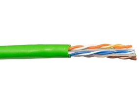 Picture of CAT6 Bulk Network Cable - Solid, Riser, Green, 1000 FT