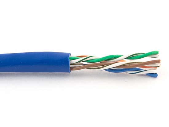 Picture of Networx CAT6 Bulk Network Cable - Stranded, Riser, Blue, 1000 FT