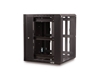Picture of 15U LINIER® Swing-Out Wall Mount Cabinet - Glass Door