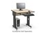 Picture of 36" W x 30" D Training Table - Hard Rock Maple