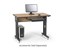 Picture of 48" W x 24" D Training Table - Caramel Apple