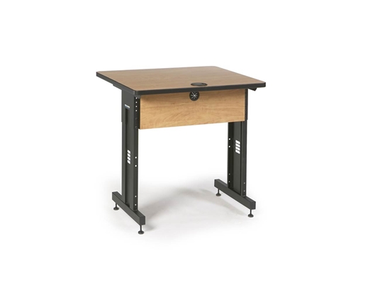 Picture of 36" W x 30" D Training Table  - Caramel Apple