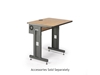Picture of 36" W x 30" D Training Table  - Caramel Apple