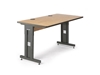 Picture of 60" W x 30" D Training Table - Caramel Apple