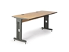 Picture of 72" W x 30" D Training Table - Caramel Apple