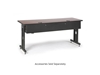 Picture of 72" W x 24" D Training Table - Serene Cherry