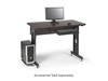 Picture of 48" W x 24" D Training Table - African Mahogany