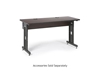 Picture of 60" W x 24" D Training Table - African Mahogany