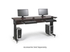 Picture of 72" W x 24" D Training Table - African Mahogany