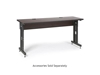 Picture of 72" W x 24" D Training Table - African Mahogany
