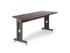 Picture of 72" W x 30" D Training Table - African Mahogany