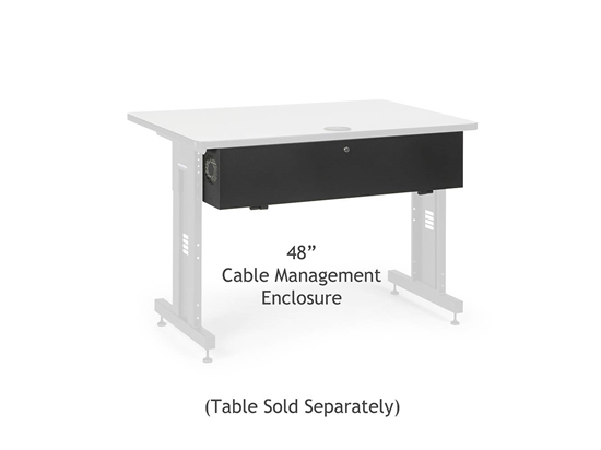 Picture of 48" Training Table Cable Management Enclosure