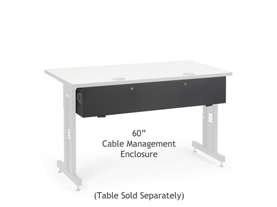 Picture of 60" Training Table Cable Management Enclosure