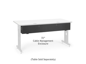 Picture of 72" Training Table Cable Management Enclosure