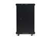Picture of 22U LINIER® Server Cabinet - Glass/Solid Doors - 24" Depth