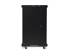 Picture of 22U LINIER® Server Cabinet - Glass/Solid Doors - 24" Depth
