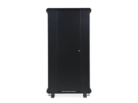 Picture of 27U LINIER® Server Cabinet - Convex/Convex Doors - 24" Depth